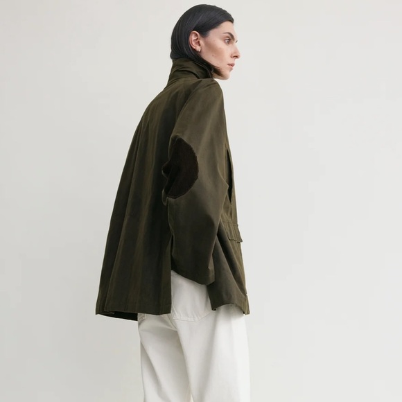 Toteme Country Jacket NWT Forest Green US 12 or EU 44 - Picture 3 of 10